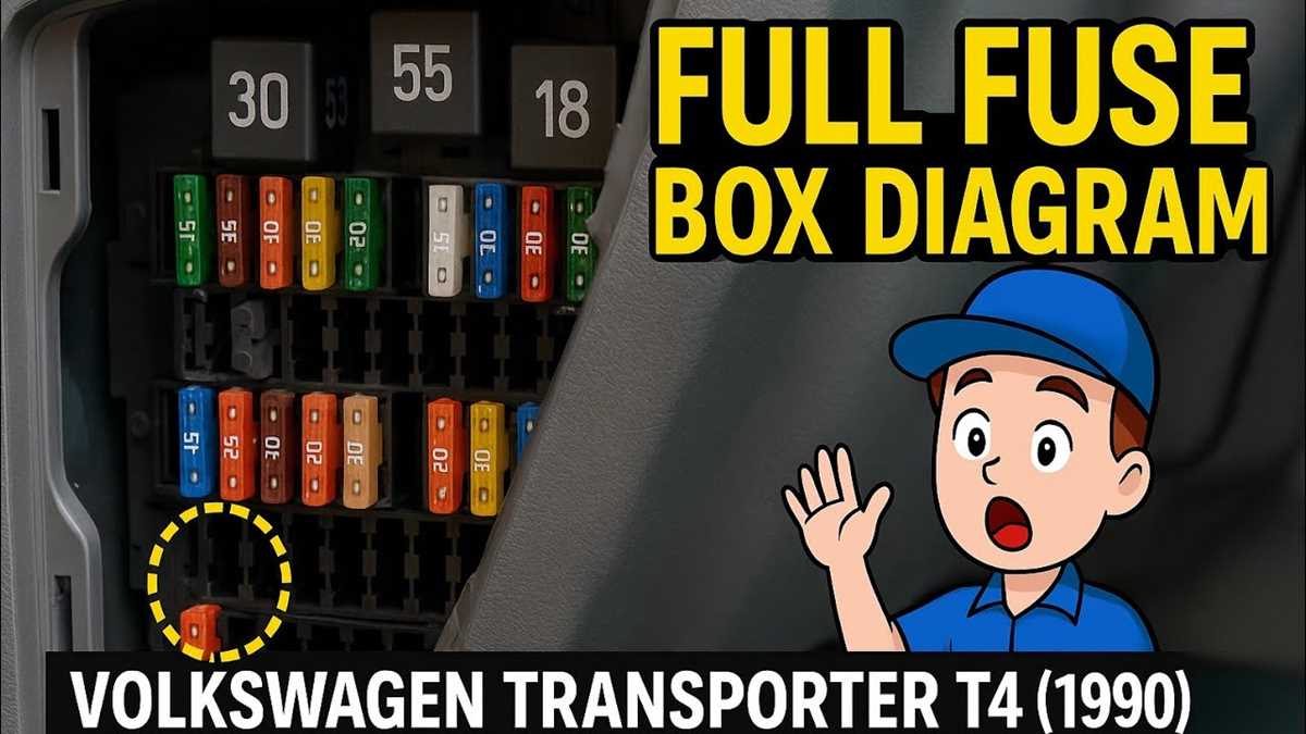 2000 vw t4 fuse box diagram
