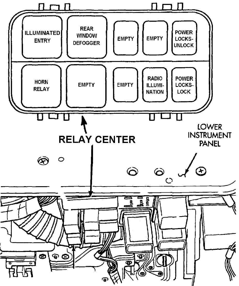2000 xj fuse diagram