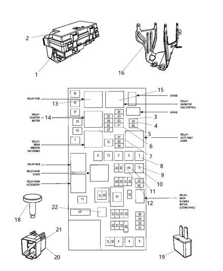2000 dodge caravan fuse diagram