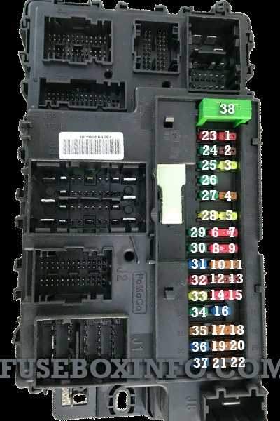 2000 ranger fuse panel diagram