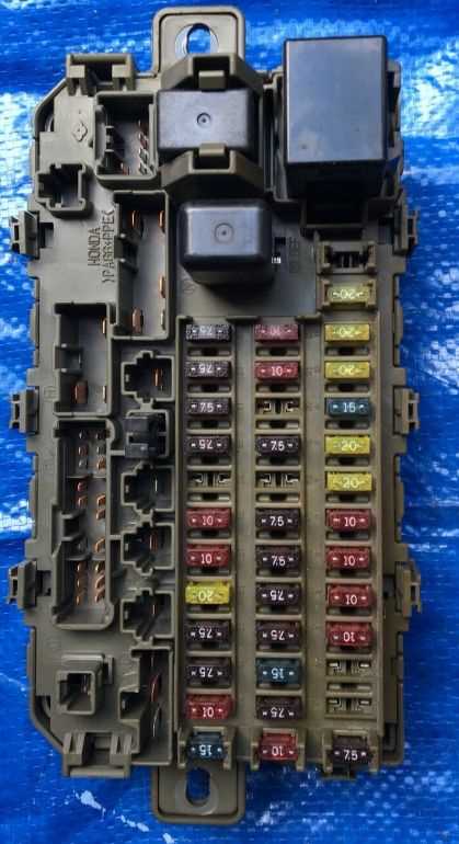 2001 crv fuse box diagram