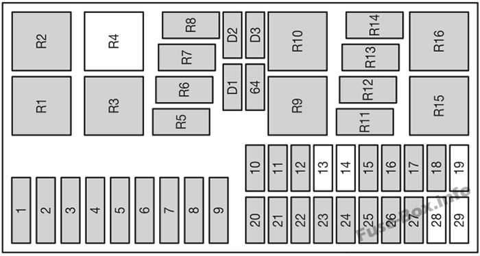 2001 ford focus se fuse box diagram