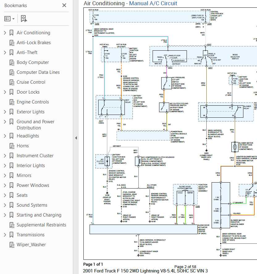 2001 ford lightning fuse box diagram