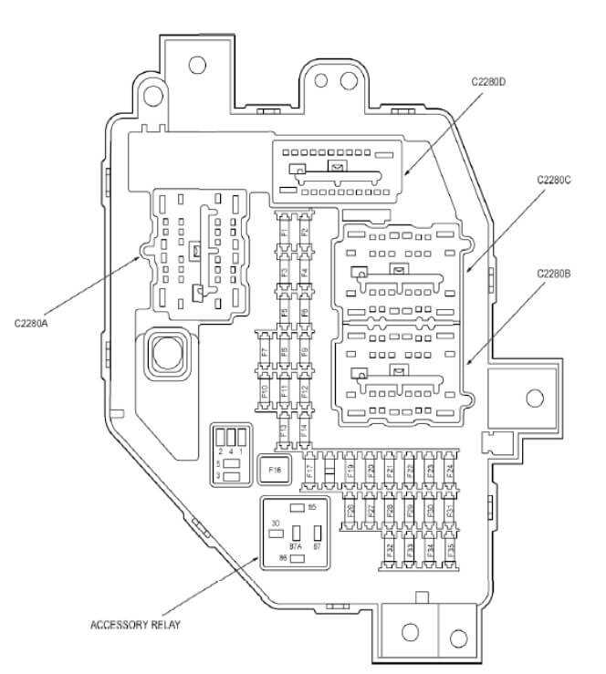 2001 mazda b4000 fuse box diagram