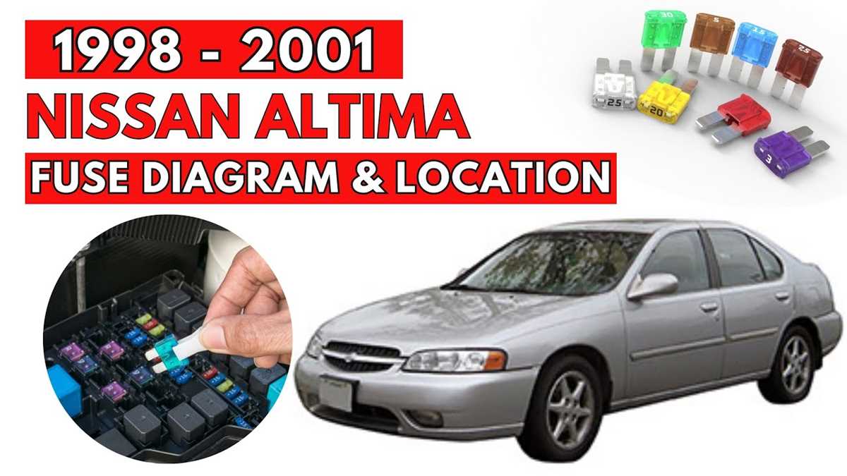 2001 nissan altima fuse box diagram