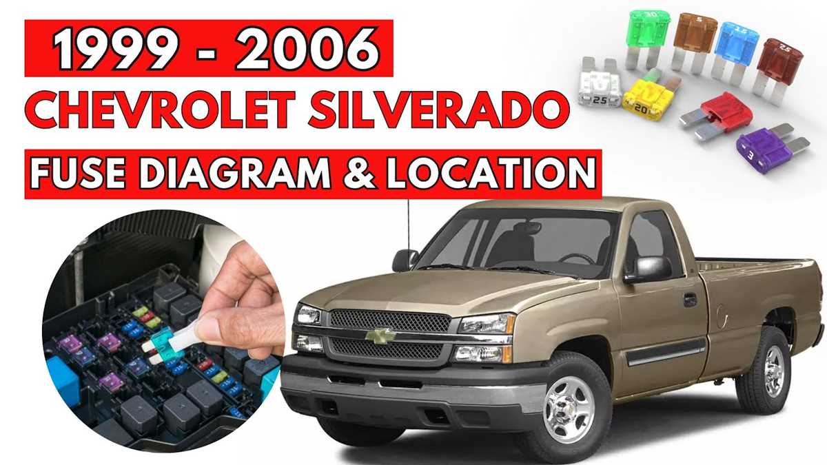 2001 silverado fuse panel diagram