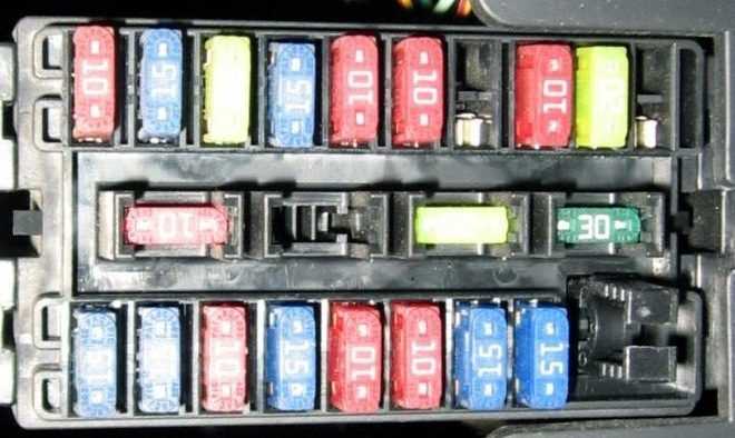 2001 suzuki grand vitara fuse box diagram