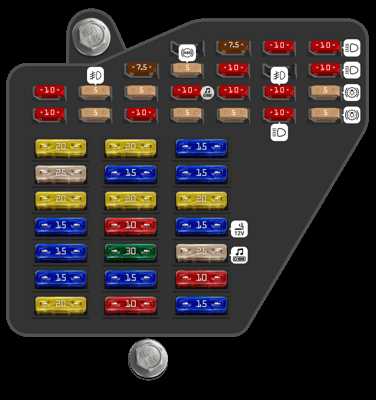 2001 vw beetle fuse panel diagram