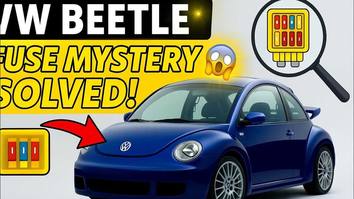 2001 vw beetle fuse panel diagram