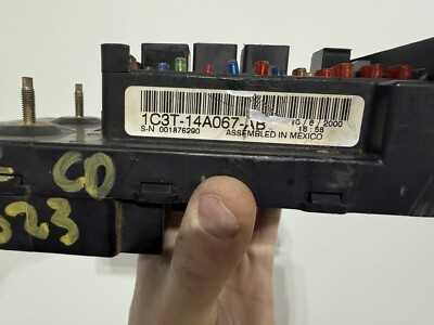 2001 f350 diesel fuse panel diagram