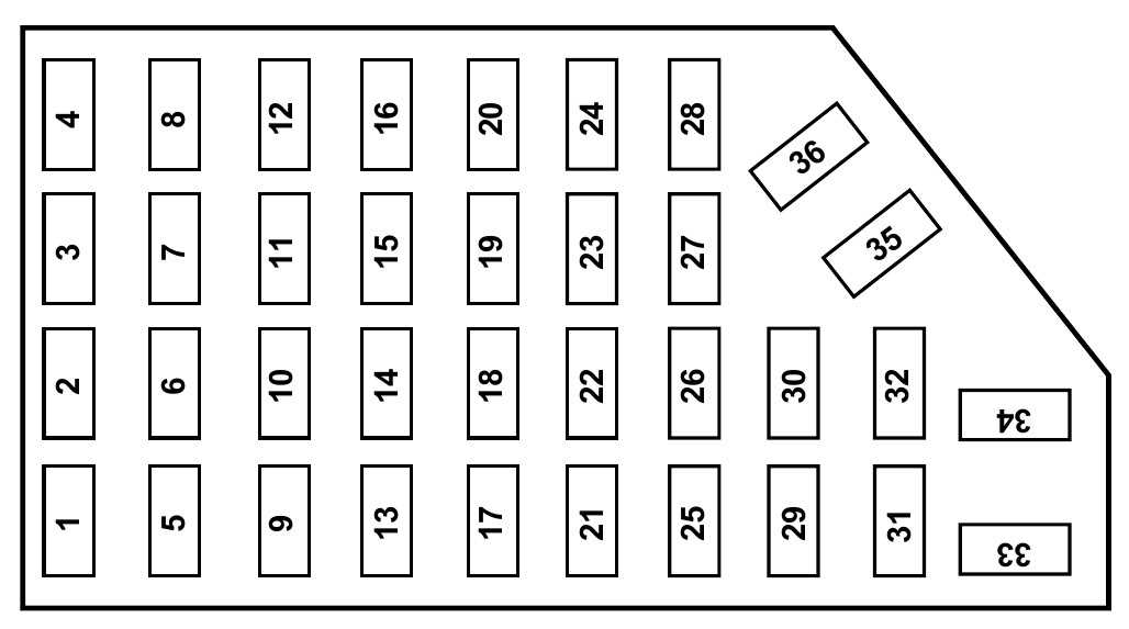 2001 ford focus se fuse box diagram
