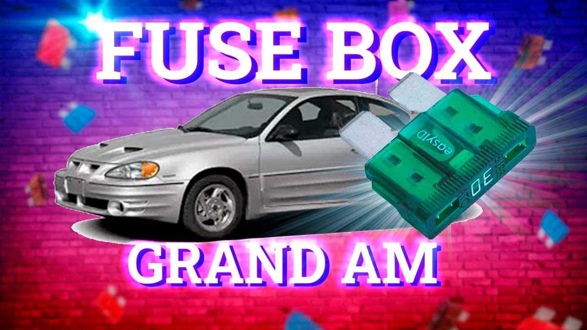 2001 grand am fuse box diagram