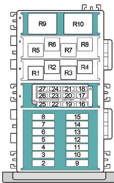 2001 jeep fuse box diagram