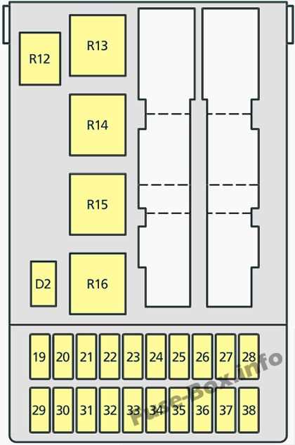 2001 mercury cougar fuse diagram