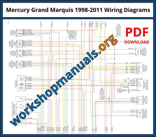 2001 mercury grand marquis fuse diagram