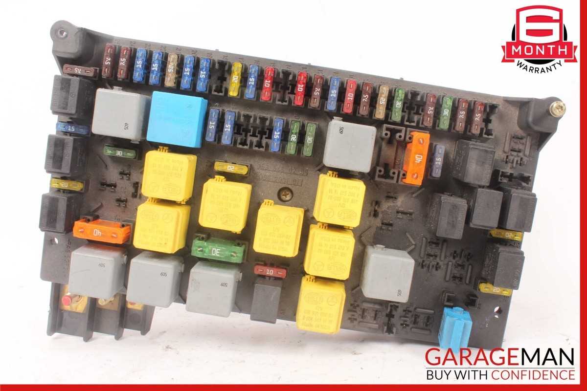 2001 ml320 fuse box diagram