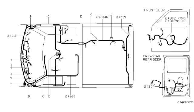 2001 nissan frontier fuse box diagram