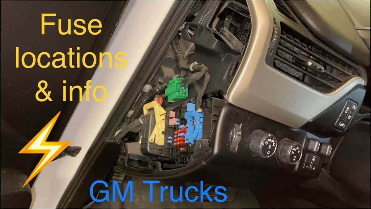 2001 tahoe fuse box diagram