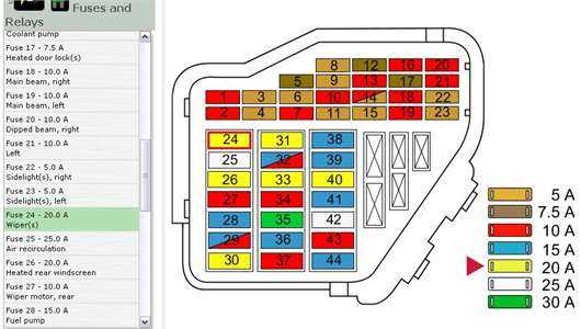 2001 vw gti fuse box diagram