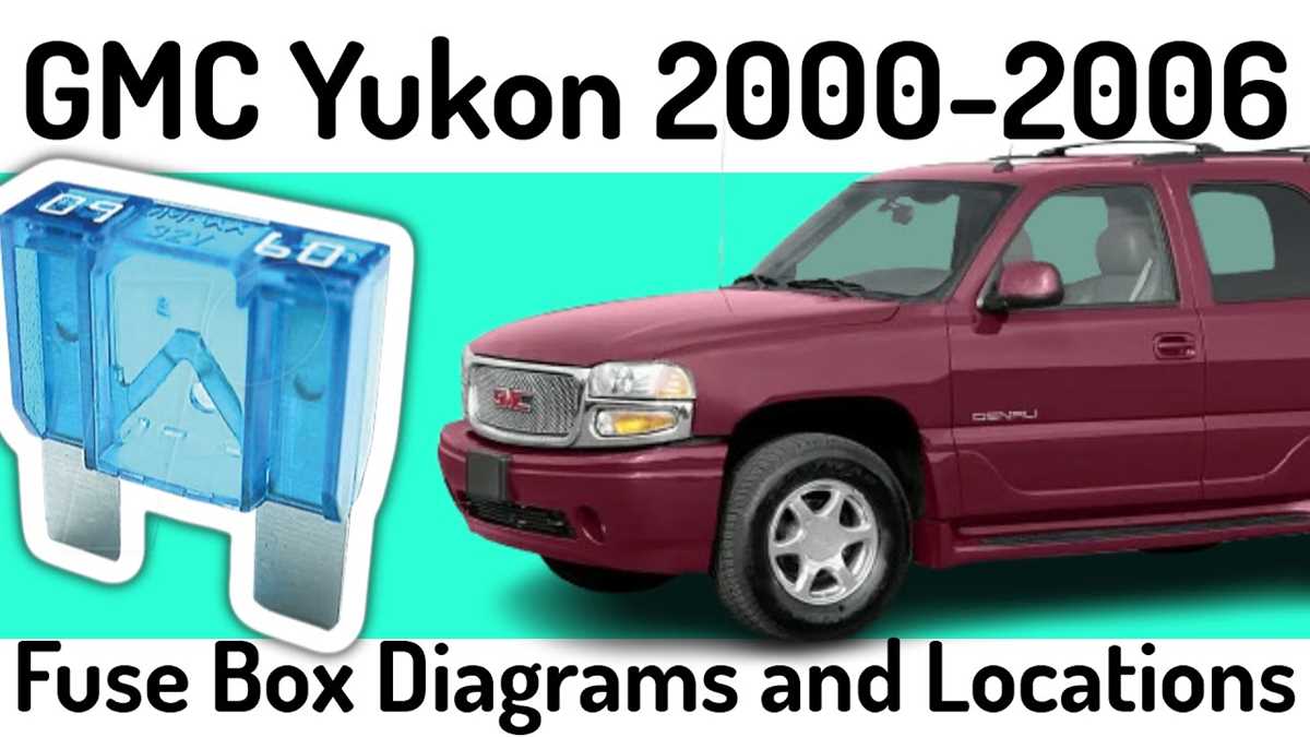 2001 yukon xl fuse box diagram