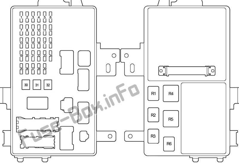 2002 camry fuse box diagram