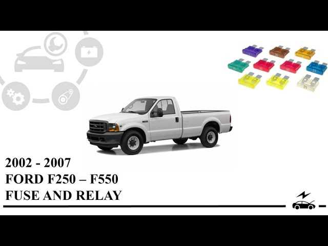 2002 f350 fuse panel diagram
