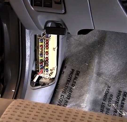 2002 mazda mpv fuse box diagram