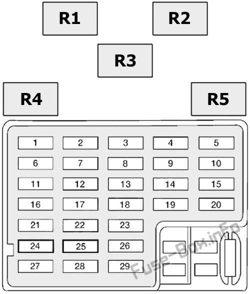 2002 nissan altima fuse box diagram
