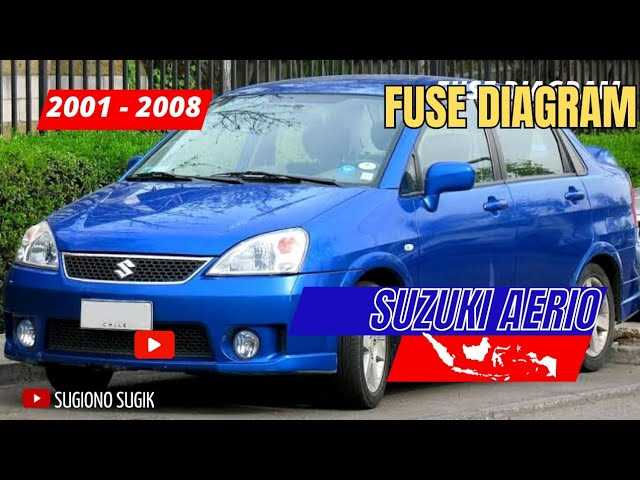 2002 suzuki aerio fuse box diagram