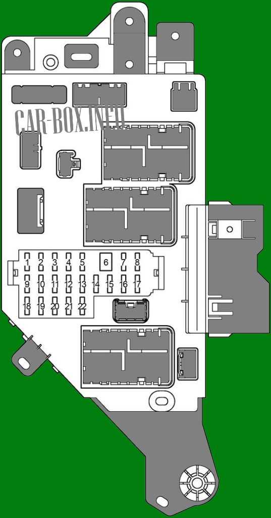 2002 toyota land cruiser fuse box diagram