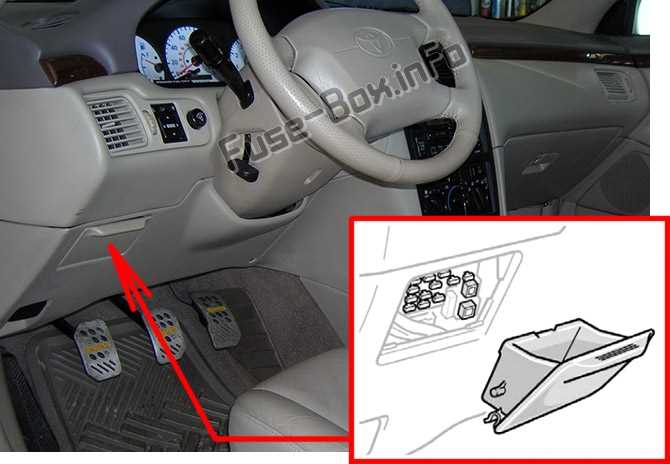2002 toyota solara fuse box diagram