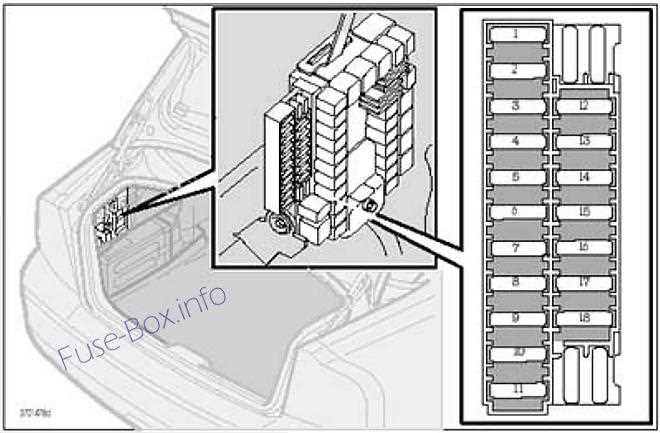 2002 volvo s80 fuse box diagram