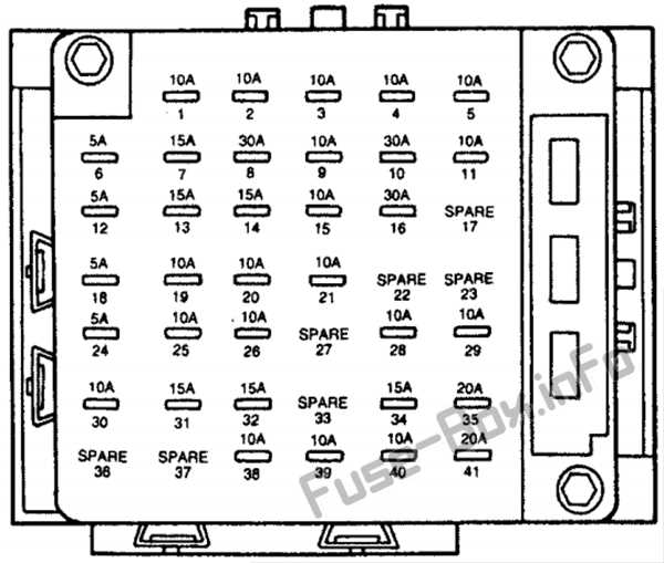 2002 lincoln continental fuse box diagram