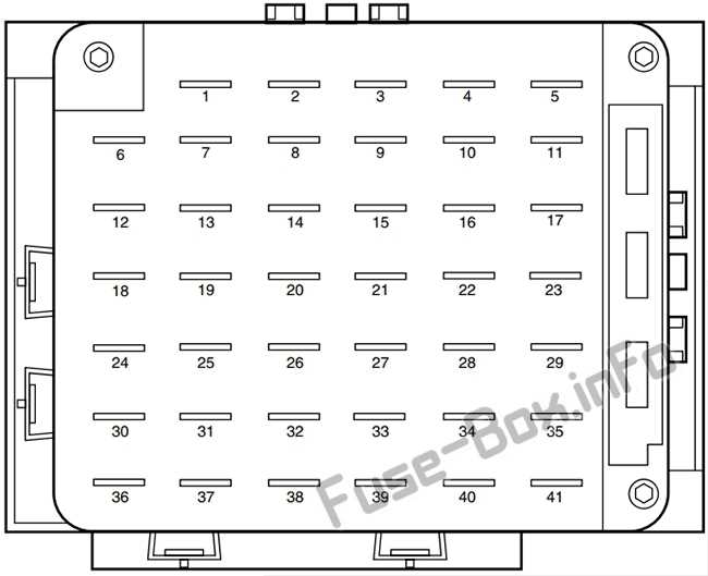 2002 lincoln continental fuse diagram