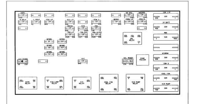 2002 saturn fuse box diagram