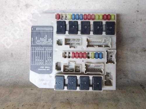 2003 altima fuse box diagram