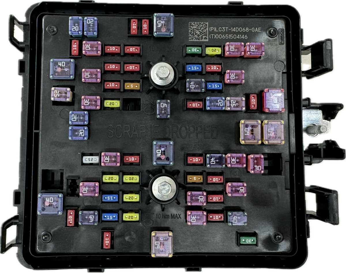 2003 ford f550 fuse panel diagram