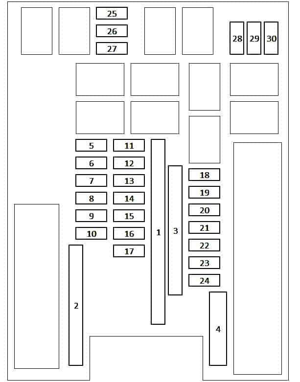 2003 honda crv interior fuse box diagram