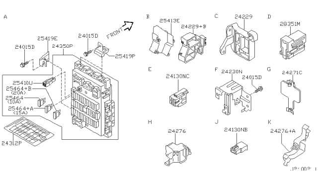 2003 infiniti i35 fuse box diagram