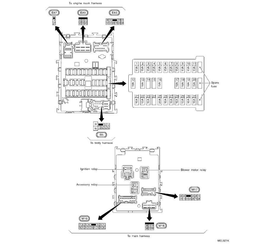 2003 infiniti i35 fuse box diagram