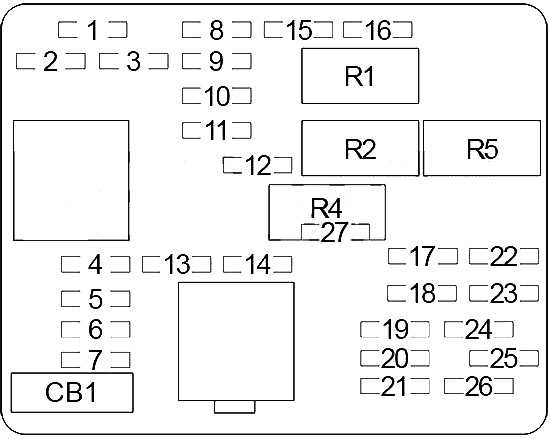 2003 chevy suburban fuse panel diagram