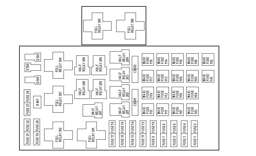 2003 f150 5.4 fuse box diagram