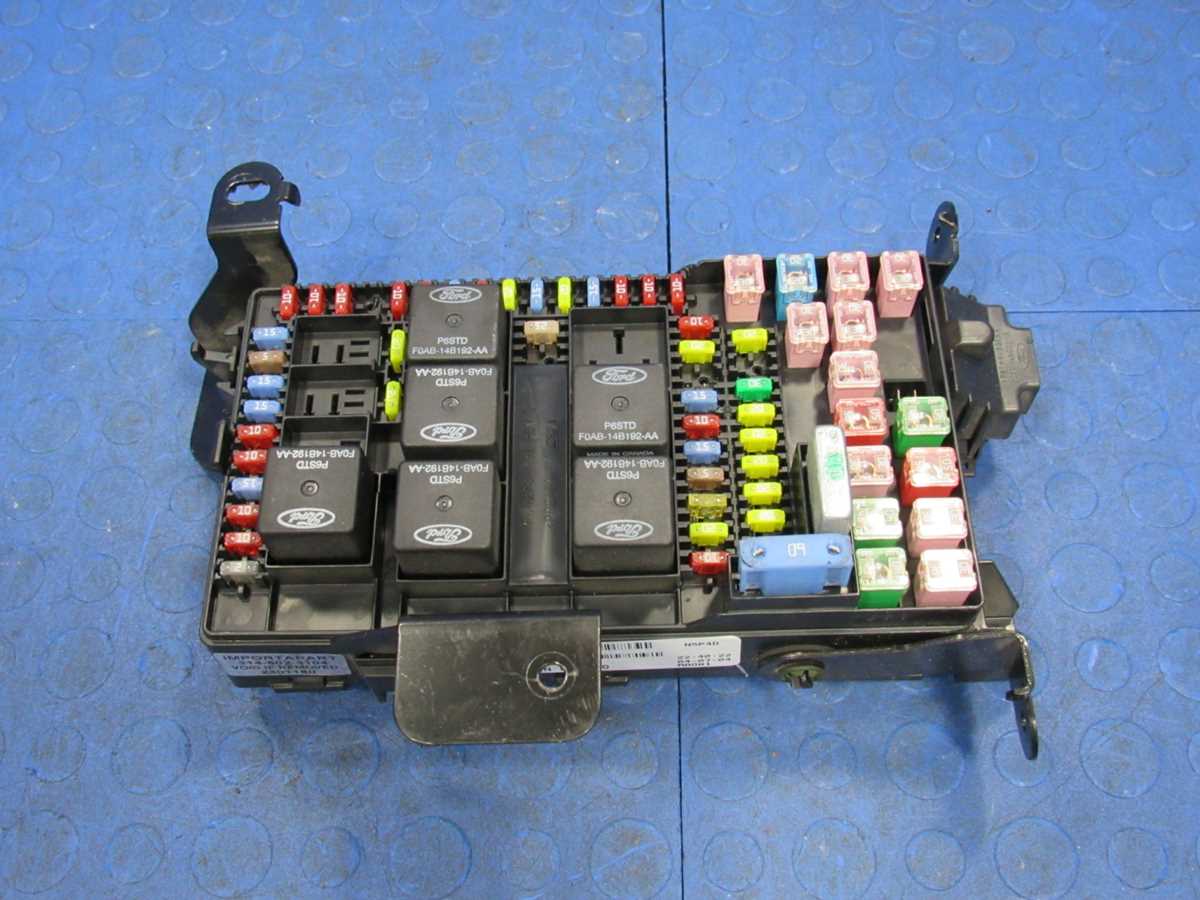 2003 f250 fuse box diagram under dash