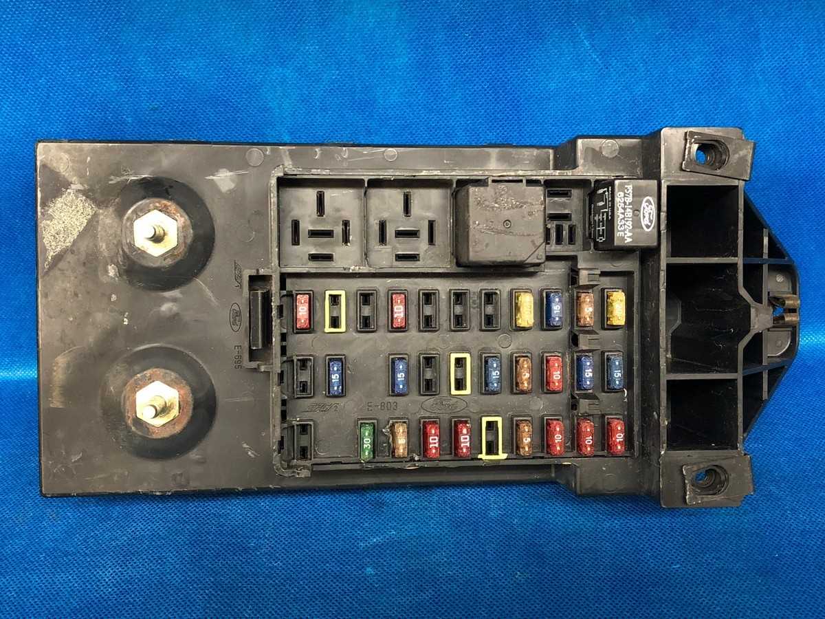 2003 f250 super duty fuse panel diagram