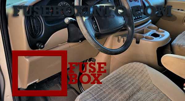 2003 ford e350 van fuse box diagram
