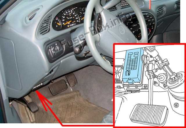 2003 mercury sable fuse diagram