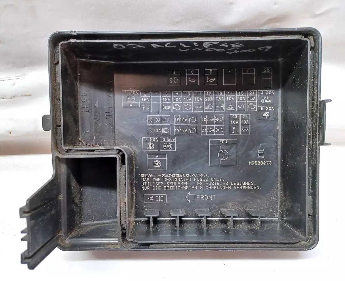 2003 mitsubishi eclipse fuse diagram
