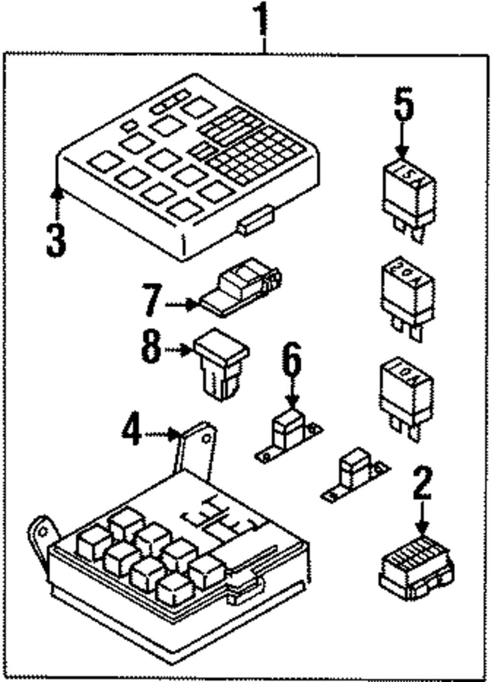 2003 outlander fuse box diagram