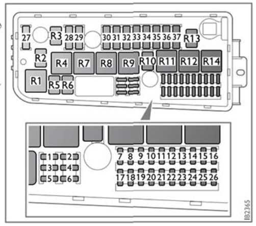 2003 saab 9 3 fuse diagram