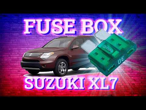 2003 suzuki xl7 fuse box diagram